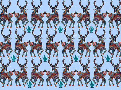 Pattern-Deer