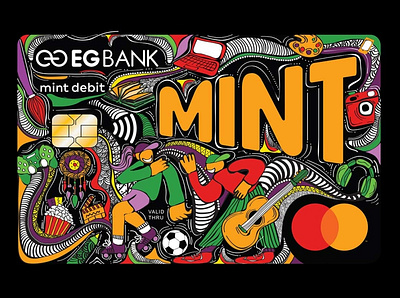 EG BANK 3d animation branding card color design doodle doodles graphic design illustration illustrator logo motion graphics music sport typography ui ux vector