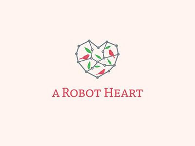 A Robot Heart heart sewing