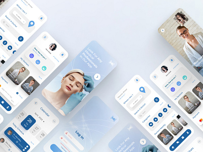 Medical App Ui kit app design figma health health care medical medicine medicine app mobile ui ux