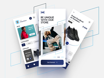 eComerce App Online Shop app clothes design ecomerce figma mobile online shop shop ui ux