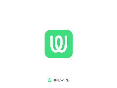 HireWire Concept 1 app branding logo