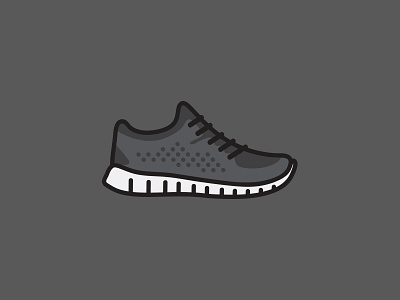 Free Run run shoe sneaker vector