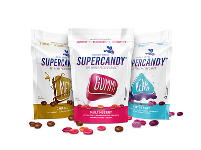Supercandy 3.5oz Packs active candy packaging snack super
