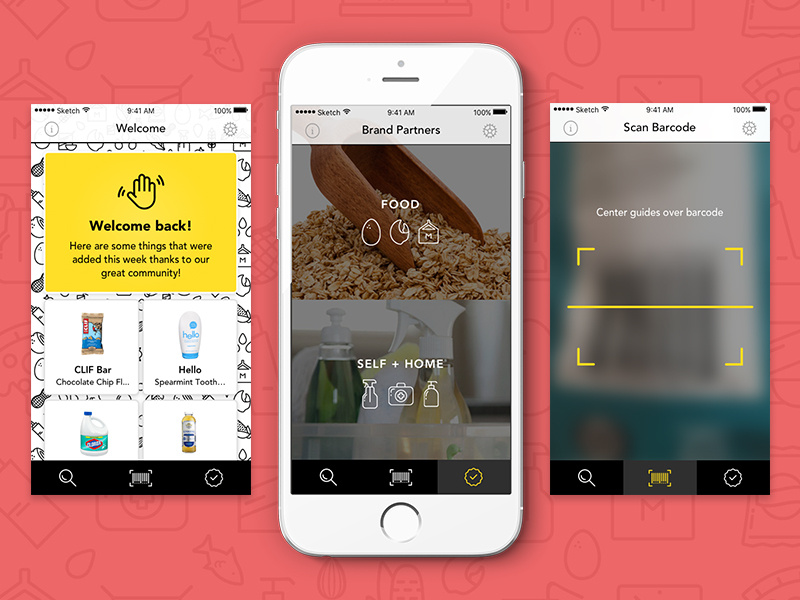 Remmy Screens mobile app allergy food