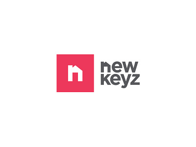 NewKeyz Logo Concept house icon keys logo vector
