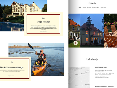 Dwor Hercowo | Hotel Landing Page