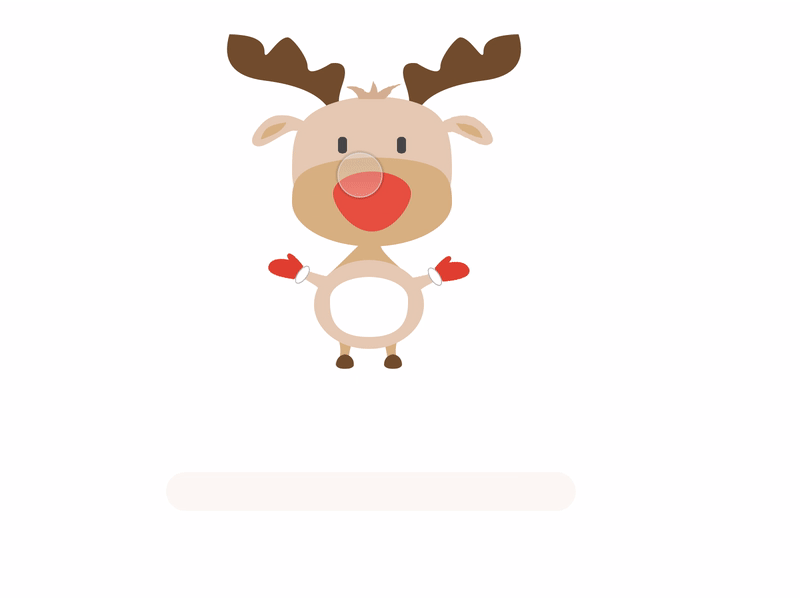 Rudolf | Illustration animation christmas dashboard deer freebie gif illustration principle rudold stats xmas