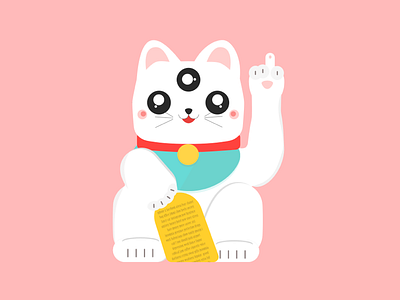 Maneki-neko | Illustration