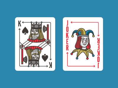 King & Joker cards church deck game joker king newspring