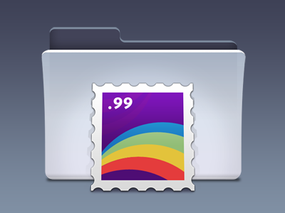 Zeu - Email apple aqua classic icon set stamp teaser