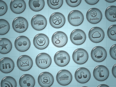 Translucent Bubble Icons bubble icons joe vains png psd social translucent