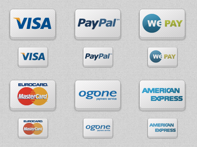 Paypsized Pack cards freebie icons online payment providers payment pepsized