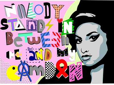 Amy Jade Winehouse - Camden alcohol amy camden english illustration jazz london singer songwriter soul vocal winehouse