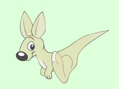 Little Kangaroo - mascote character