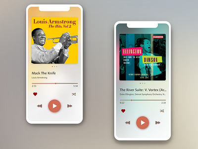 Daily UI Challenge 009 - Music player