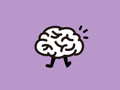 Brain brain design graphic idea purple ui