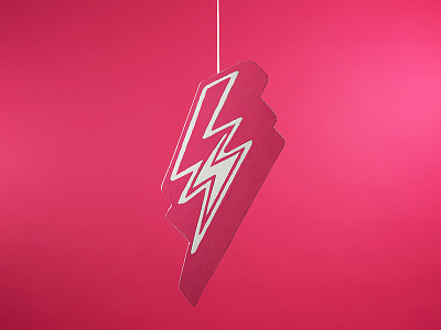 Lynchstock 2017 Logo bolt festival lightning lynchstock music physical pink white