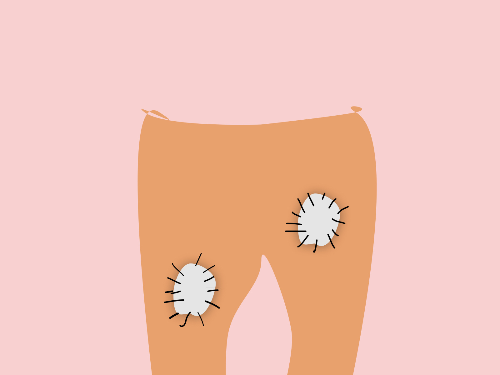 old-torn-pants-with-patches-by-helen-on-dribbble