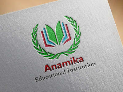 Logo design for Anamika Educational institution design illustrator logo logodesign vector