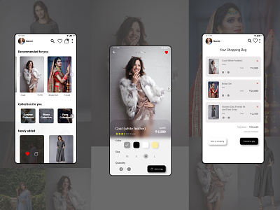 Fashion E-commerce App Design