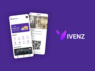 Ivenz - Mobile Design app design design app designs ecommerce education elegant event mobile app mobile app design mobile design mobile ui ui ui design uiux ux