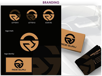 RIDE GURU - LOGO/BRANDING branding design graphic design icon illustration logo