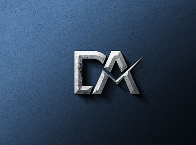 DA Logo Design abode illustrator branding company logo creative logo graphic design logo logo designer logodesign mp unique logo design