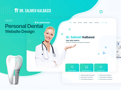 Dental Website UI/UX Design