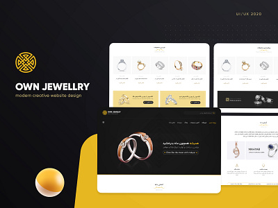 Own Jewelry UI/UX Website Design