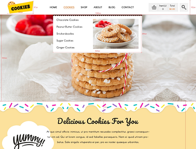 Cookies WordPress Theme