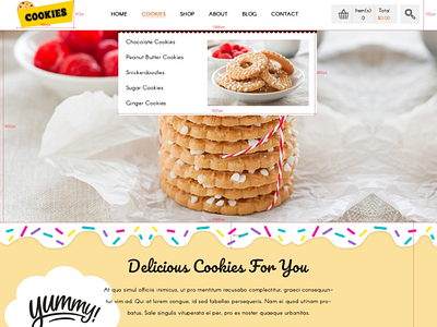 Cookies WordPress Theme