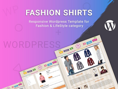 Fashion Template WordPress fashiontemplatewordpress