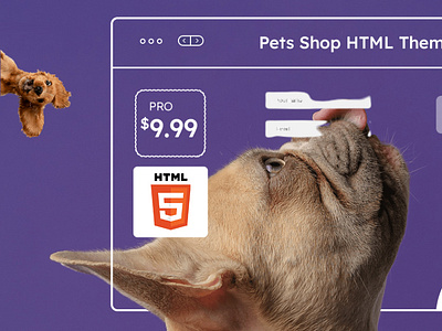 Pets Shop HTML Theme petsshophtmltheme