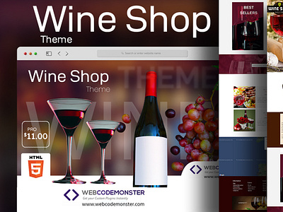 Wine WordPress Theme