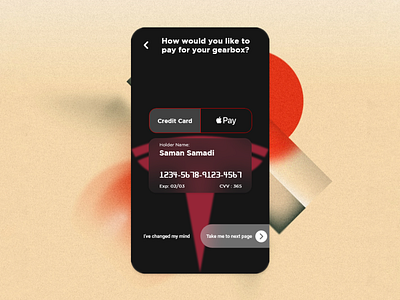 Credit Card Checkout - Daily UI #2