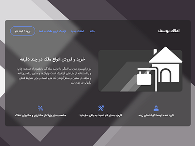 Landing Page (Amlake Yousef) - Daily UI #3