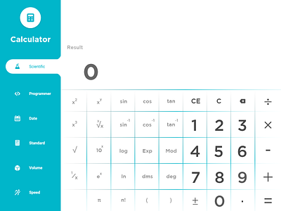 Calculator - Daily UI #4