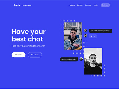 Chat App HomePage