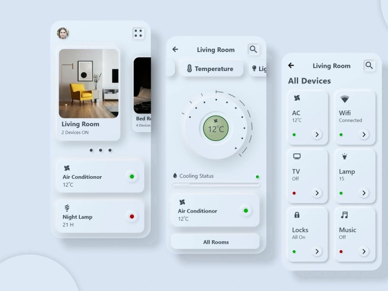 Neumorphic UI/UX