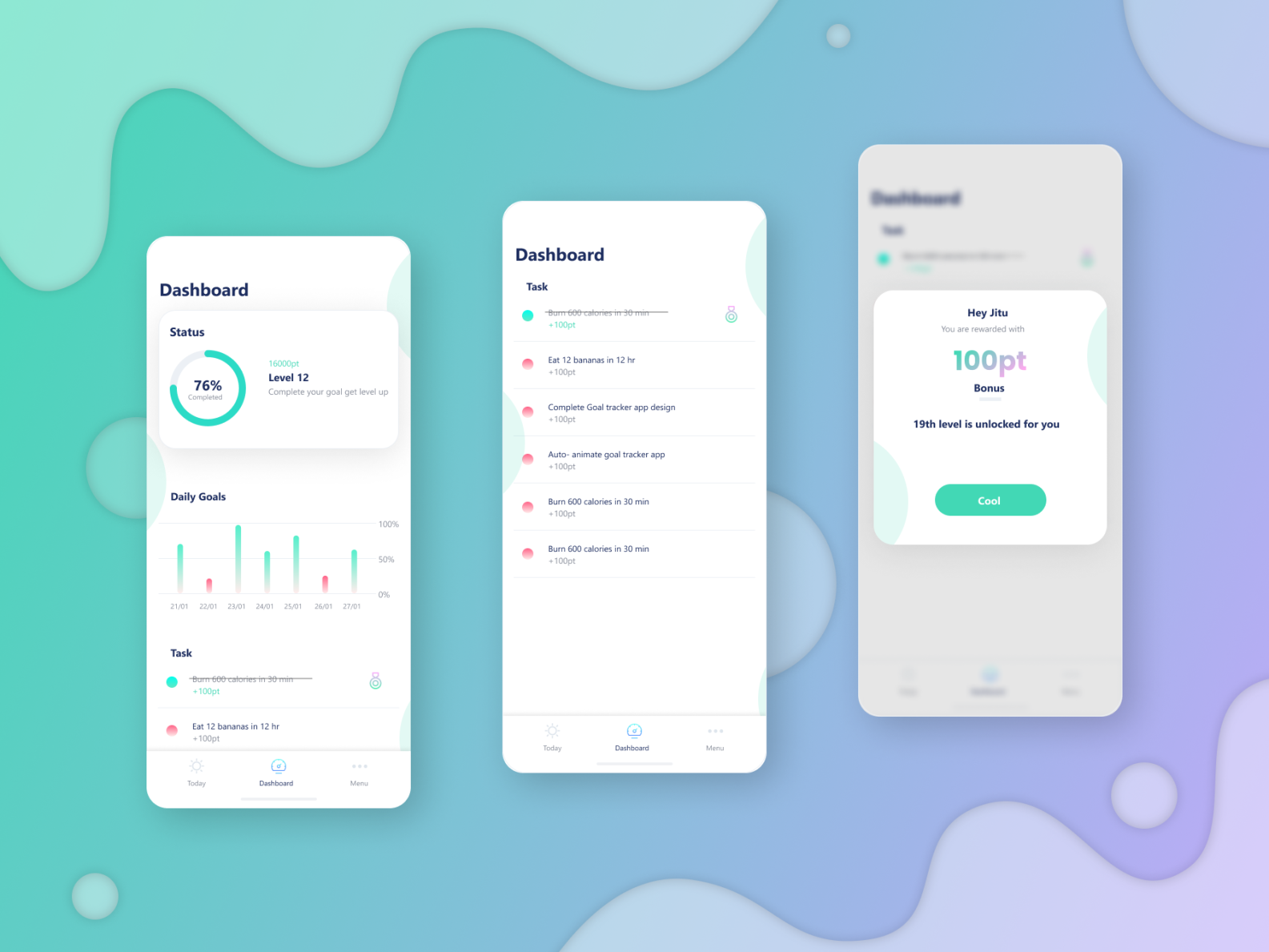 Daily Routine App Design By Talha Farooqi On Dribbble