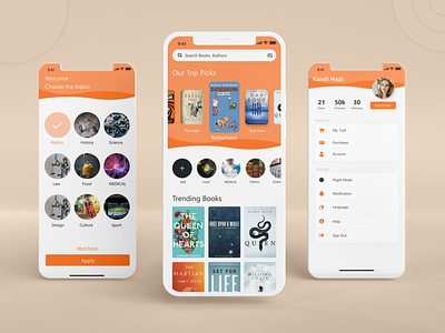 Digital Books App for Reading