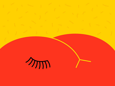 Lost fake eyelashes 2d booty eyelashes flat illustration illustrator infographicsmag motion graphics sex vector video