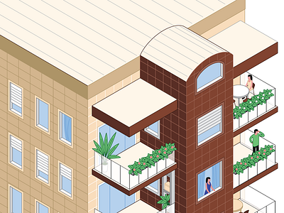 Isometric house