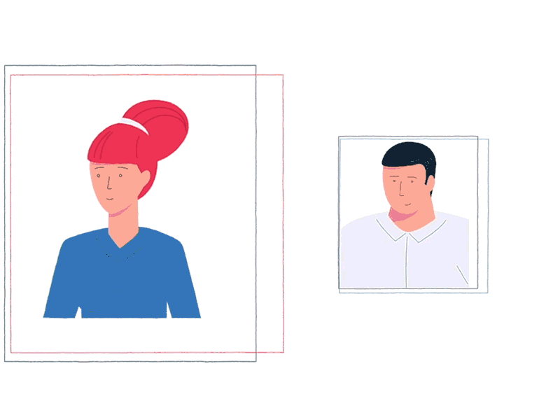 People art character flat design illustration people