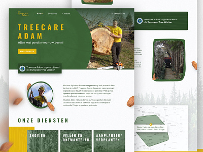 TreecareAdam ui website