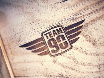 Team 90+ identity logo mark simple