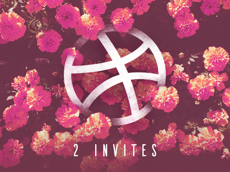2 Invites grunge invite