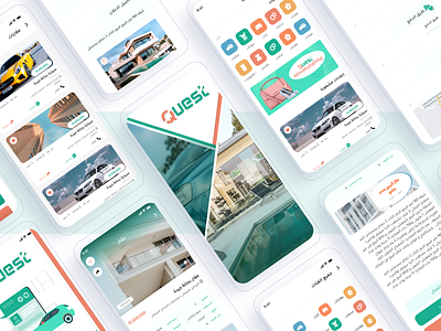 Quest Marketplace App app design ui ui design uiux