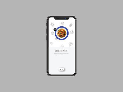 Food ui app design